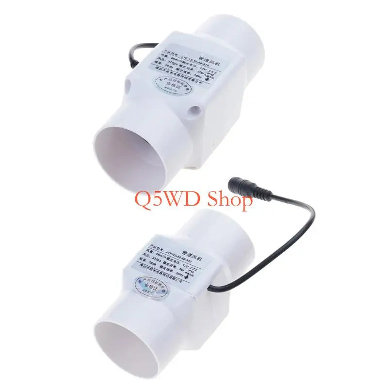 12V Quiet Inline Duct Fan – Pipe Ventilation & Exhaust Fan Inline Duct Fan Axl