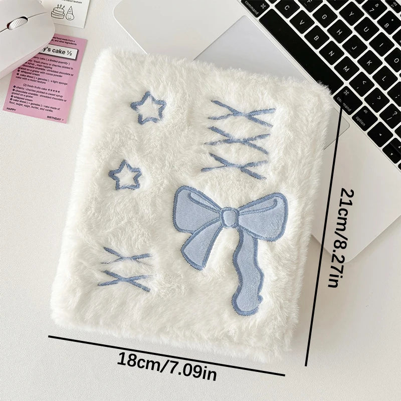 A6 Plush Ballet Bowknot Photocard Binder Album – Kpop Holder Photocard Binder Album Axl