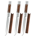 Professional Stainless Steel Paring Knife with Leather Sheath Paring Knife Axl 3pcs A