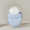 Portable Soap Box with Lid & Drain – Travel Soap Case Travel Soap Dish Axl Blue