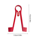 One-Handed Multimeter Probe Holder – 8mm Test Lead Clip Multimeter Probe Holder Axl Red