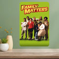Family Matters Metal TV Show Poster Sign | Retro Wall Decor Metal Wall Sign Axl aluminum sign aluminum 20x30cm