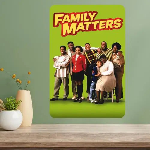 Family Matters Metal TV Show Poster Sign | Retro Wall Decor Metal Wall Sign Axl aluminum sign aluminum 20x30cm