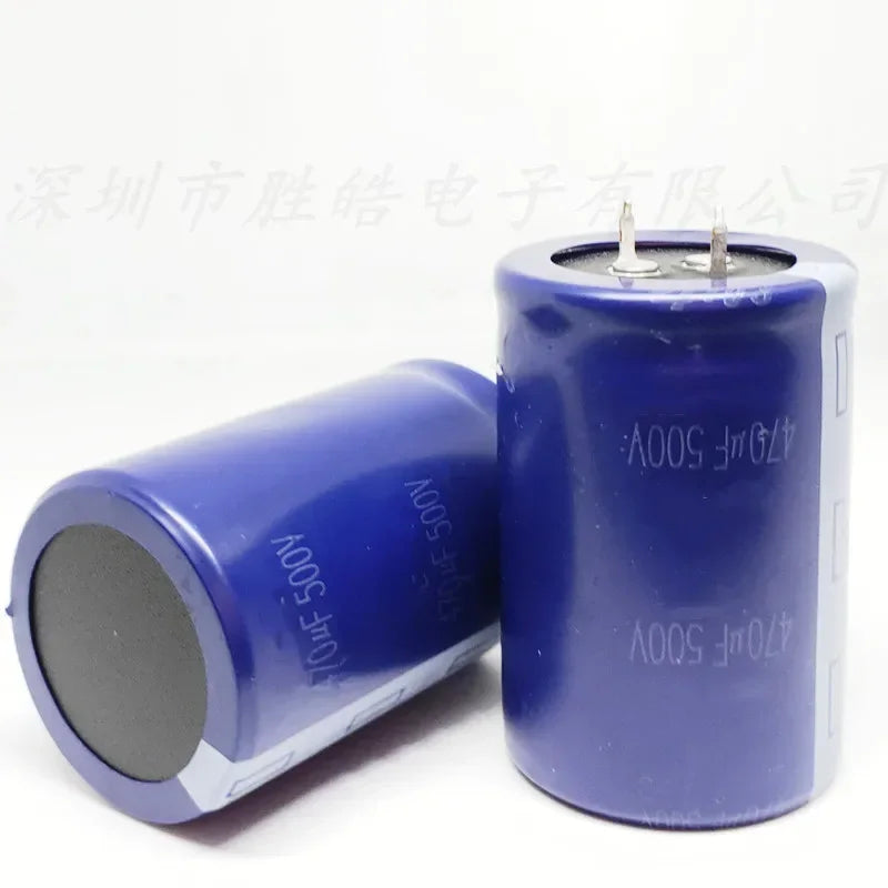 NioCen 500V 470uF Aluminum Electrolytic Capacitor 35x60mm Electrolytic Capacitor Axl Default Title
