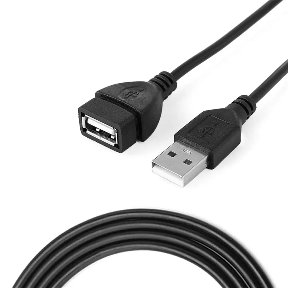 USB 2.0 A Male to Female Extension Cable – 0.6M to 5M USB Extension Cable Axl