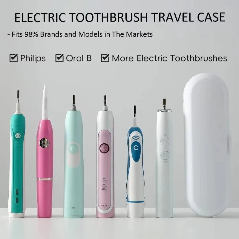 Electric Toothbrush Travel Case – 98% Universal Portable Box Toothbrush Travel Case Axl