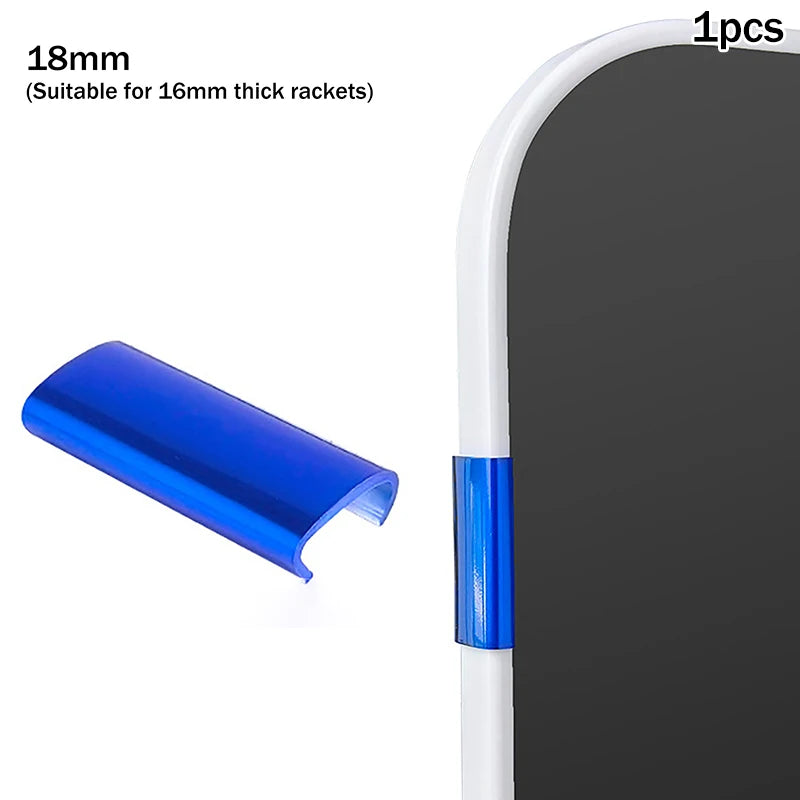 Pickleball Paddle Weight Clips 45×18mm TPU Snap Fastener Paddle Weight Clip Axl Blue 1PCS