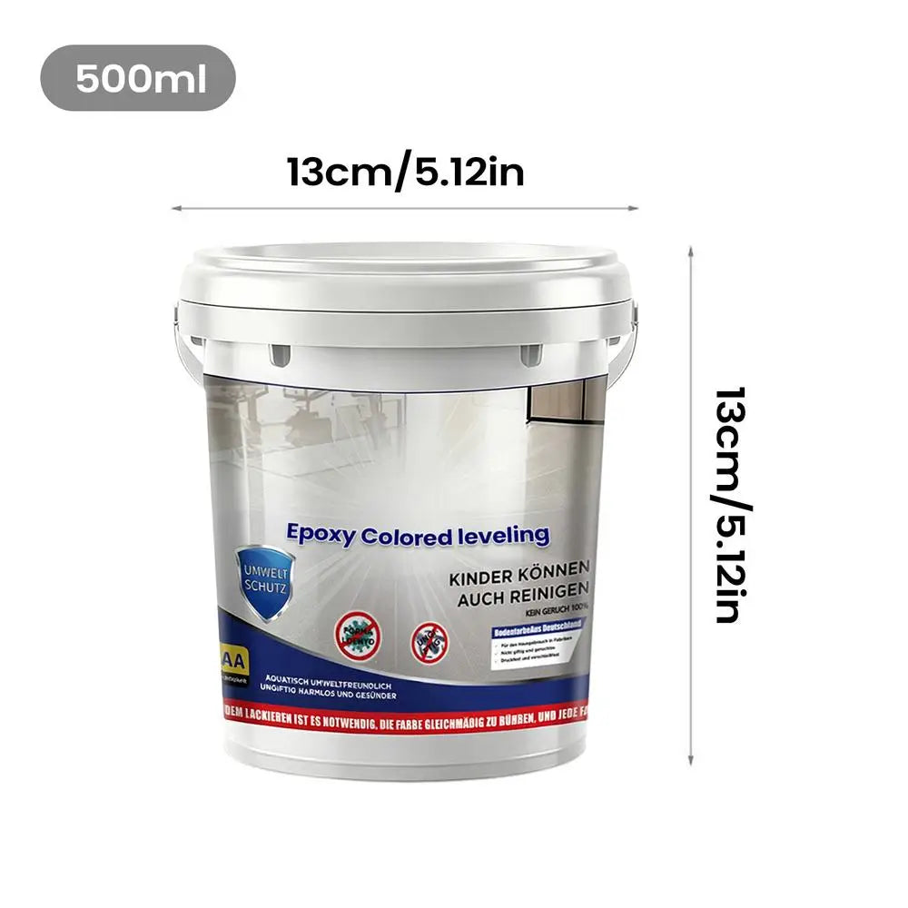 Epoxy Floor Paint – Non-Slip High-Gloss Colored Sand Coating Epoxy Floor Paint Axl C