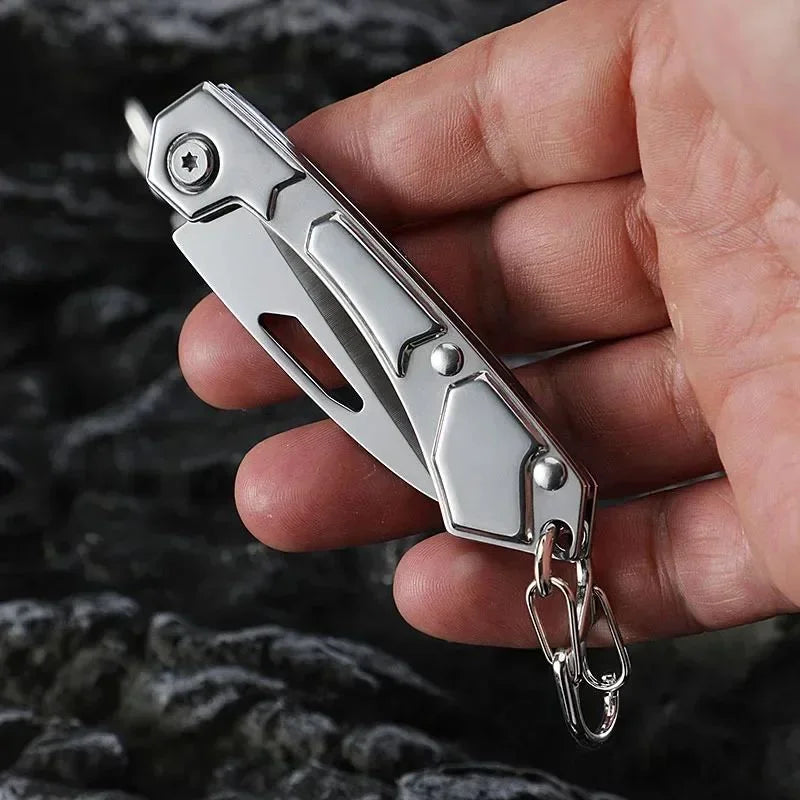 Stainless Steel Fruit Knife – Compact 13.5cm Multi-Use Blade Fruit Knife Axl
