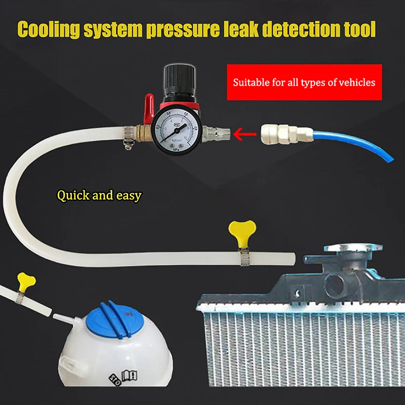 Radiator Pressure Tester | Car Cooling System Leak Detector Radiator Pressure Tester Axl