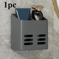 Wall-Mounted Plastic Organizer for Pens, Brushes & Tools Wall-Mounted Organizer Axl Grey