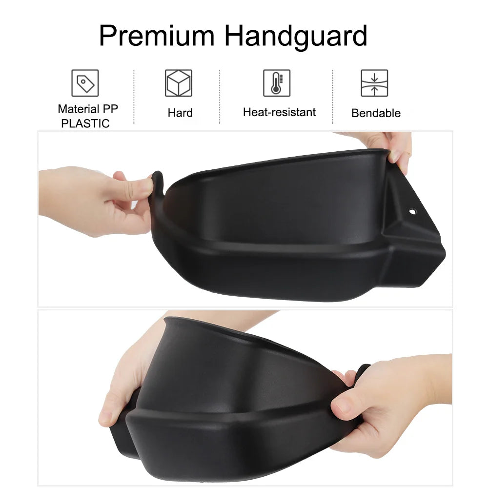 Honda NC750X NC700X Hand Guards – ABS & Steel Protectors Motorcycle Hand Guards Axl