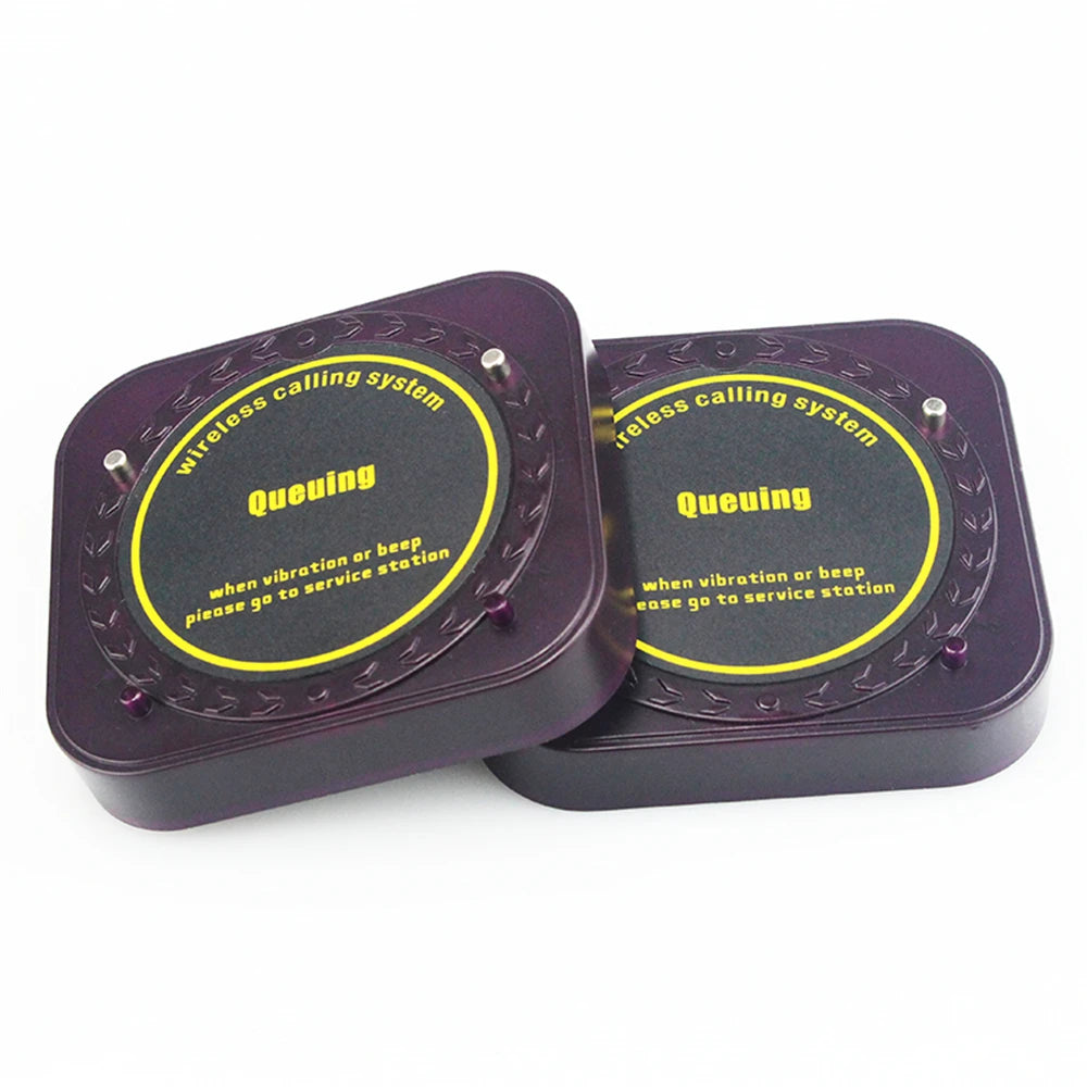 Wireless Restaurant Pager System | 999 Channels, 10–20 Pagers Wireless Pager System Axl