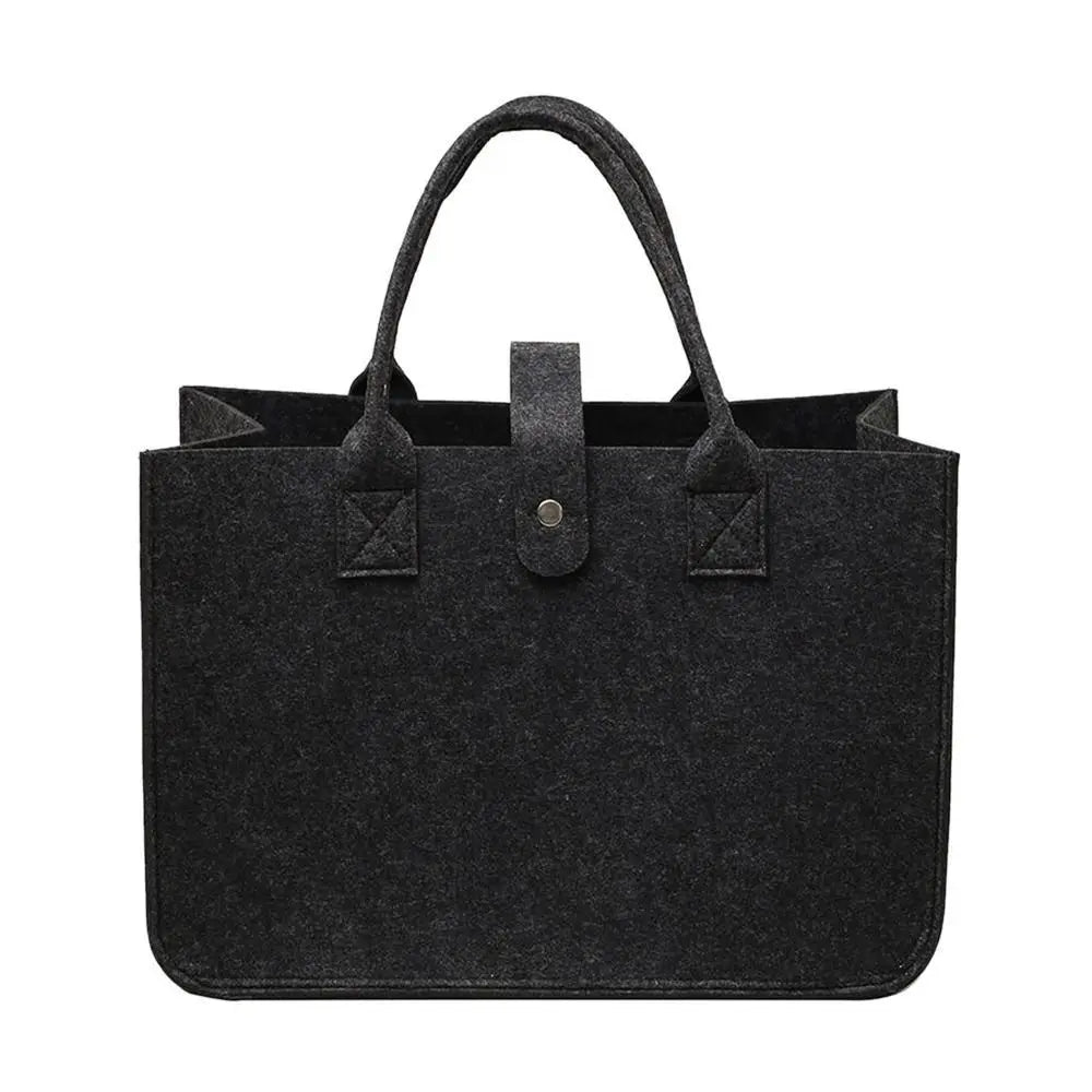 Women's Felt Crossbody Shoulder Bag – Large Capacity Handbag Felt Crossbody Bag Axl deep gray