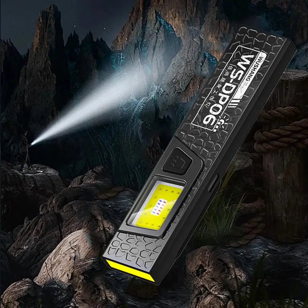 USB-C Rechargeable Mini Keychain LED Flashlight 600 Lumen Keychain Flashlight Axl