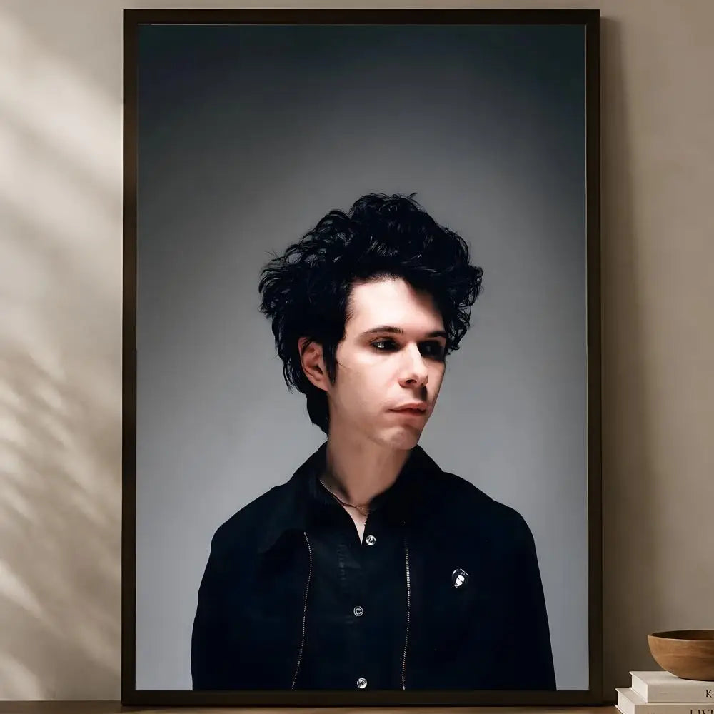 Yeah Yeah Yeahs Poster – Self-Stick HD Waterproof Wall Art Music Wall Poster Axl White16 40X50cmNoframe