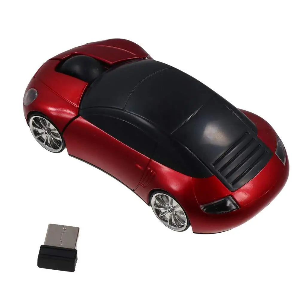 Sports Car Wireless Mouse 2.4GHz 1600DPI – USB for PC & Laptop Wireless Mouse Axl
