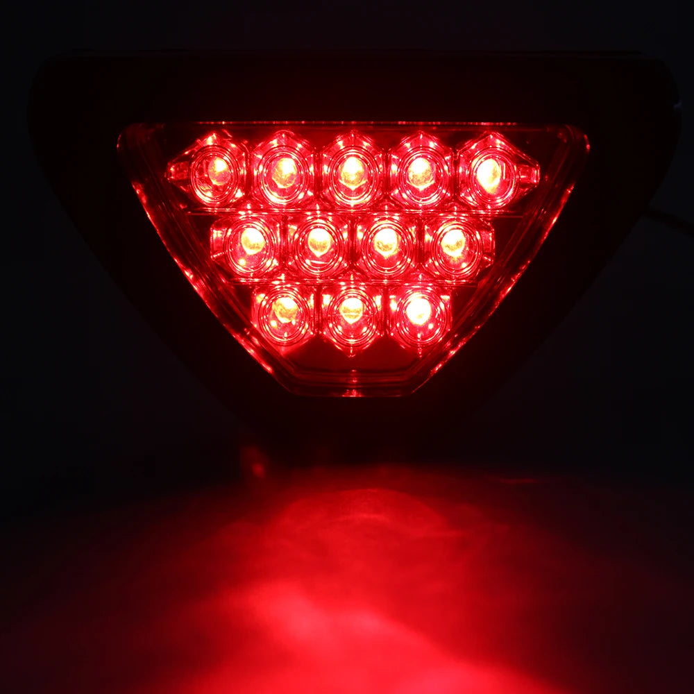 Triangle LED Strobe Brake & Tail Light | Universal 12V Warning LED Brake Light Axl
