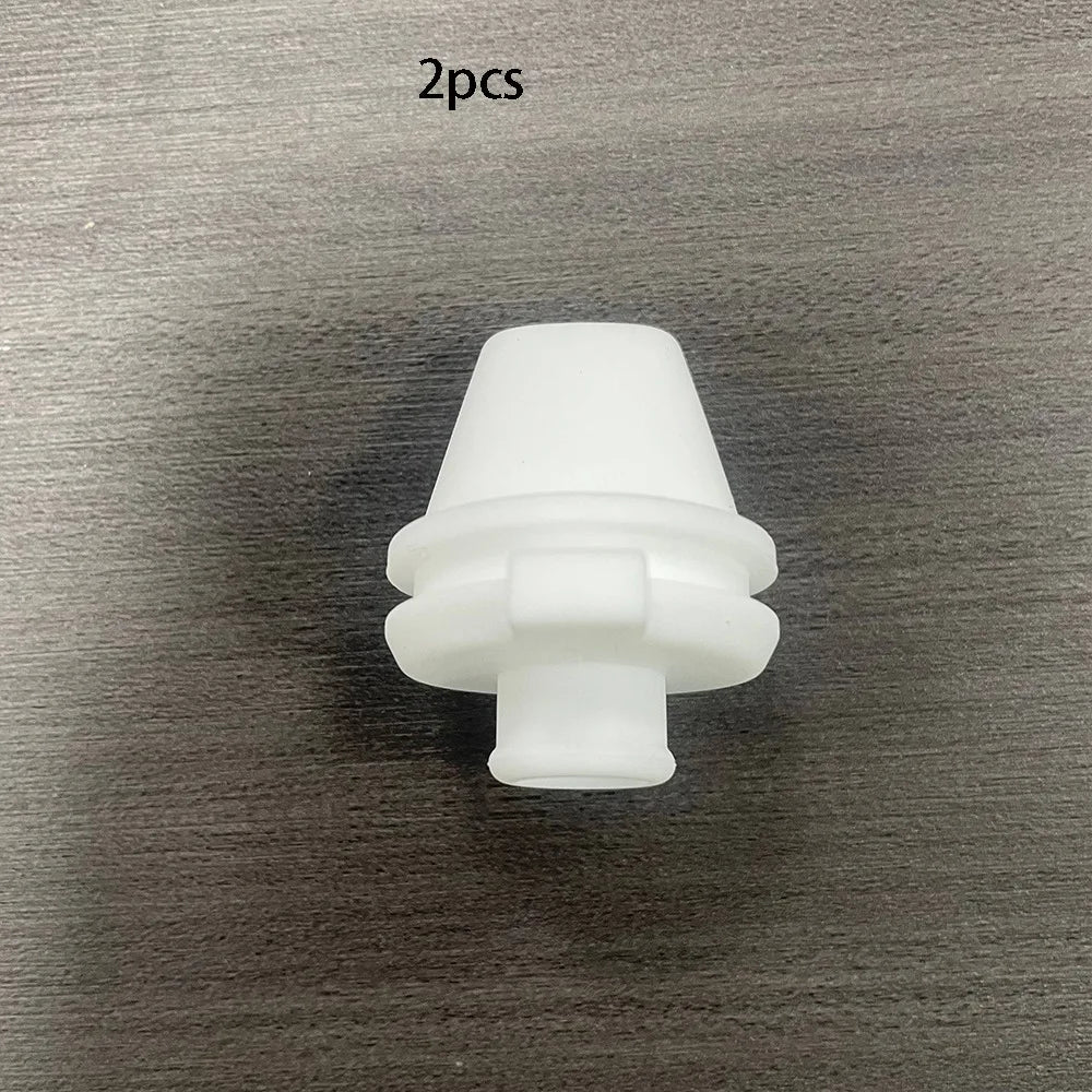 Silicone Bite Valve Replacement for Ello Cooper 18–40oz | 2-Pack Water Bottle Accessory Axl White