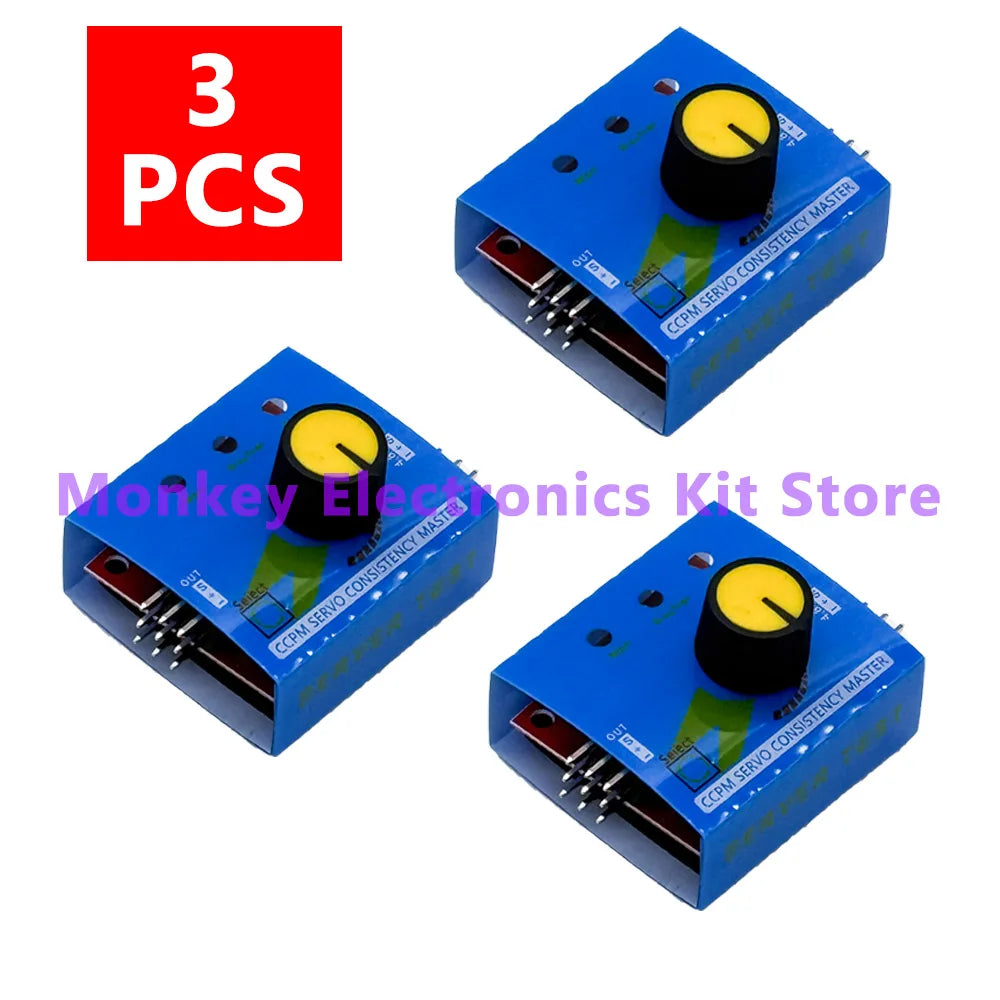 3CH RC Servo Tester & ESC Speed Controller – CCPM Checker RC Servo Tester Axl 3 PCS