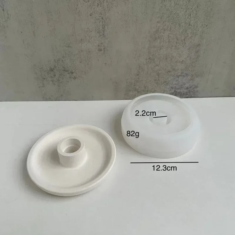 Heart Shape Silicone Mold – Candle, Resin & Plaster Crafts Silicone Craft Mold Axl D