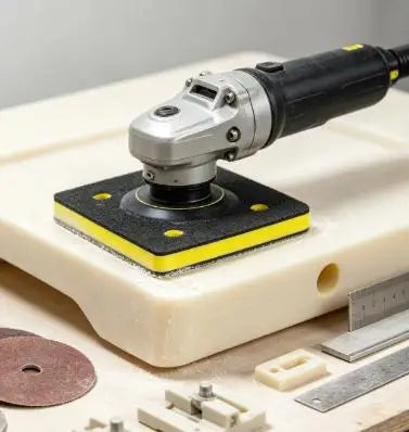 110x100mm Pneumatic Sanding Backing Pad – Rectangle Polisher Base Sanding Backing Pad Axl