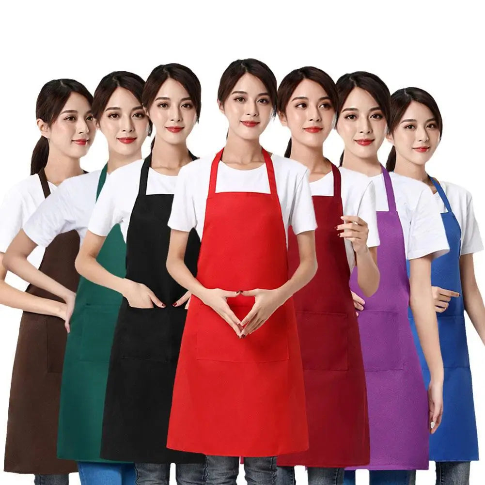 KITPIPI Unisex Waterproof Adjustable Sleeveless Chef Apron Sleeveless Apron Axl