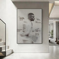 HD Football Sports Wall Poster – Waterproof Sticky Home Decor Wall Art Poster Axl White6 15X20cmNoframe