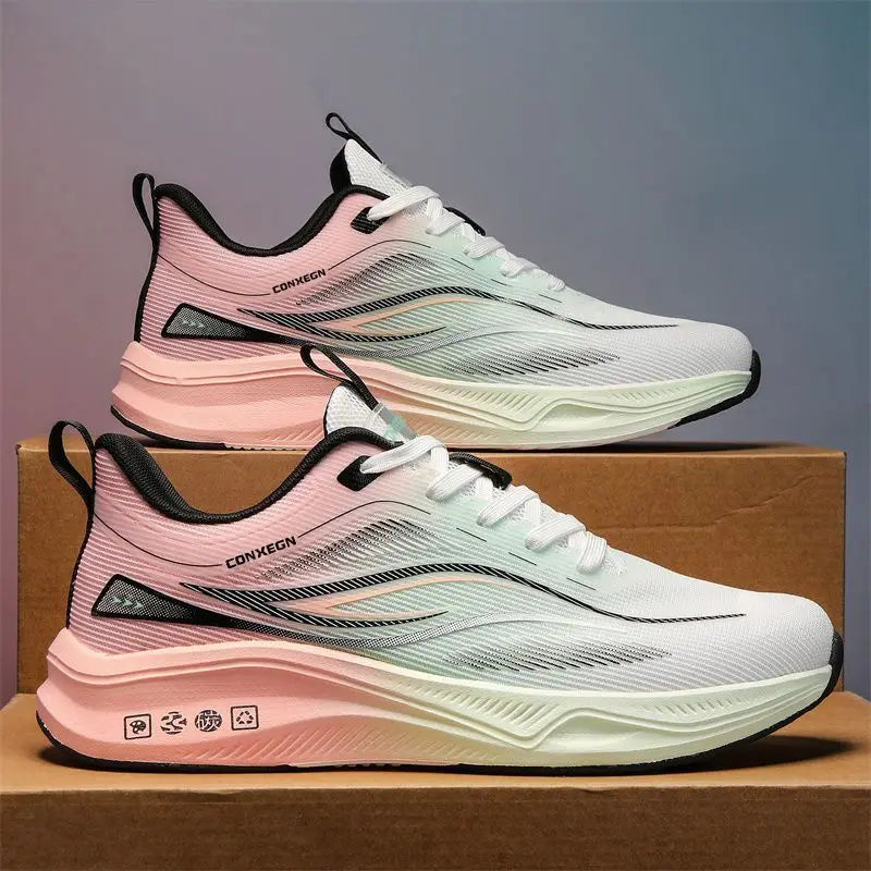 Men's Breathable Lightweight Sneakers – Low Cut Running Shoes Men's Sneakers Axl