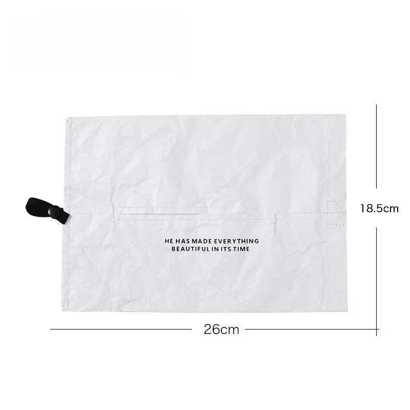 Microfiber Tissue Box Cover – Car & Home Tissue Holder Tissue Box Cover Axl