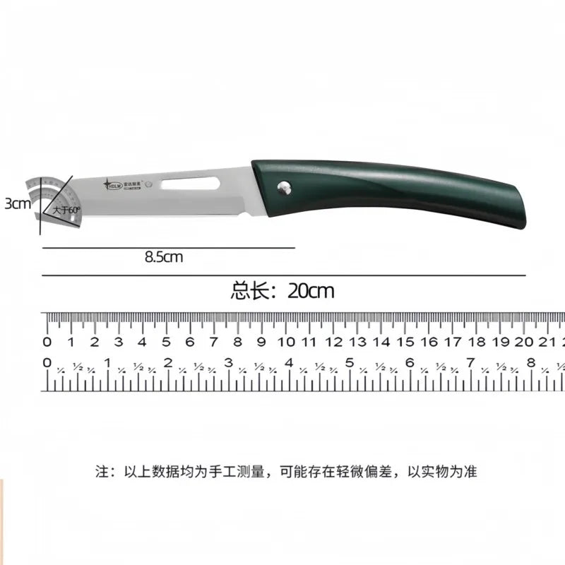 Stainless Steel Folding Paring Knife – Portable Fruit Knife Folding Paring Knife Axl