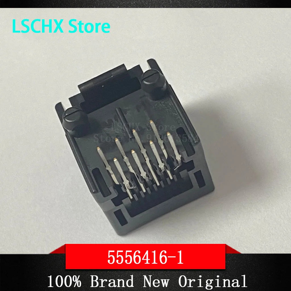 10-Pack RJ45 8P 180° Unshielded Ethernet Connectors | 5556416-1 Ethernet Connector Axl