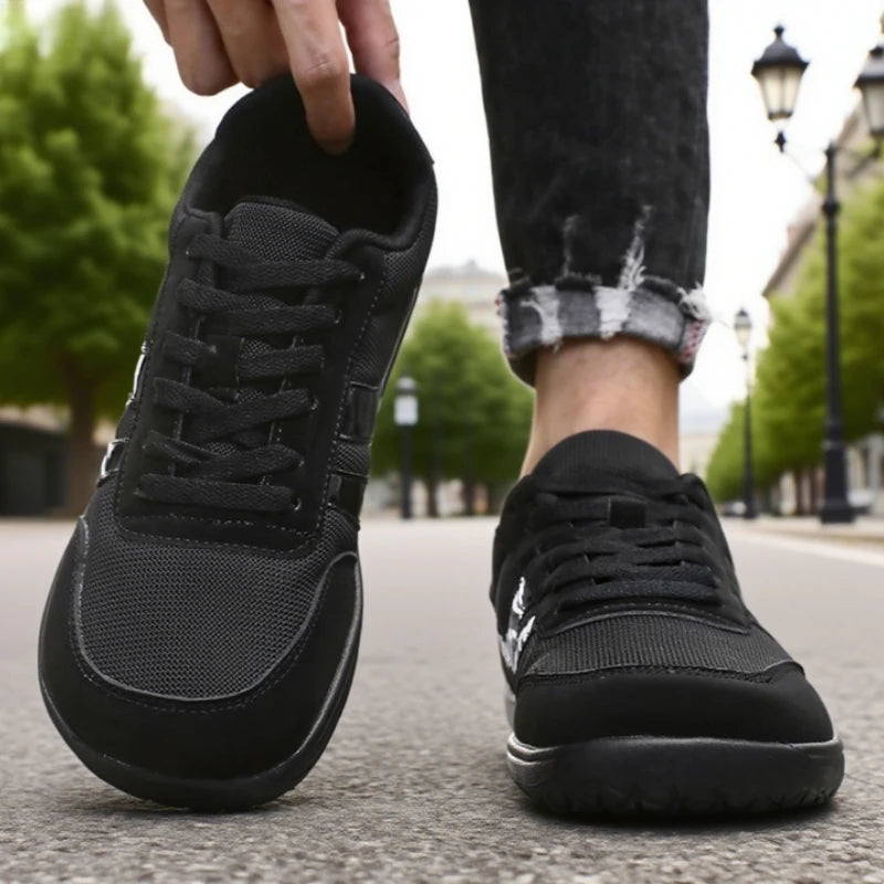 ZULIWAGN Men's Wide Sneakers – Soft Sole Breathable Running Shoes Athletic Sneakers Axl