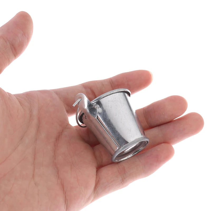 1:12 Dollhouse Miniature Metal Milk Can Bucket – Farm Decor Dollhouse Accessory Axl