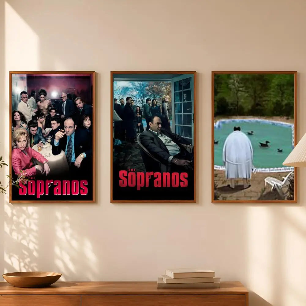 The Sopranos HD Wall Art Poster – Peel & Stick Waterproof Wall Art Poster Axl