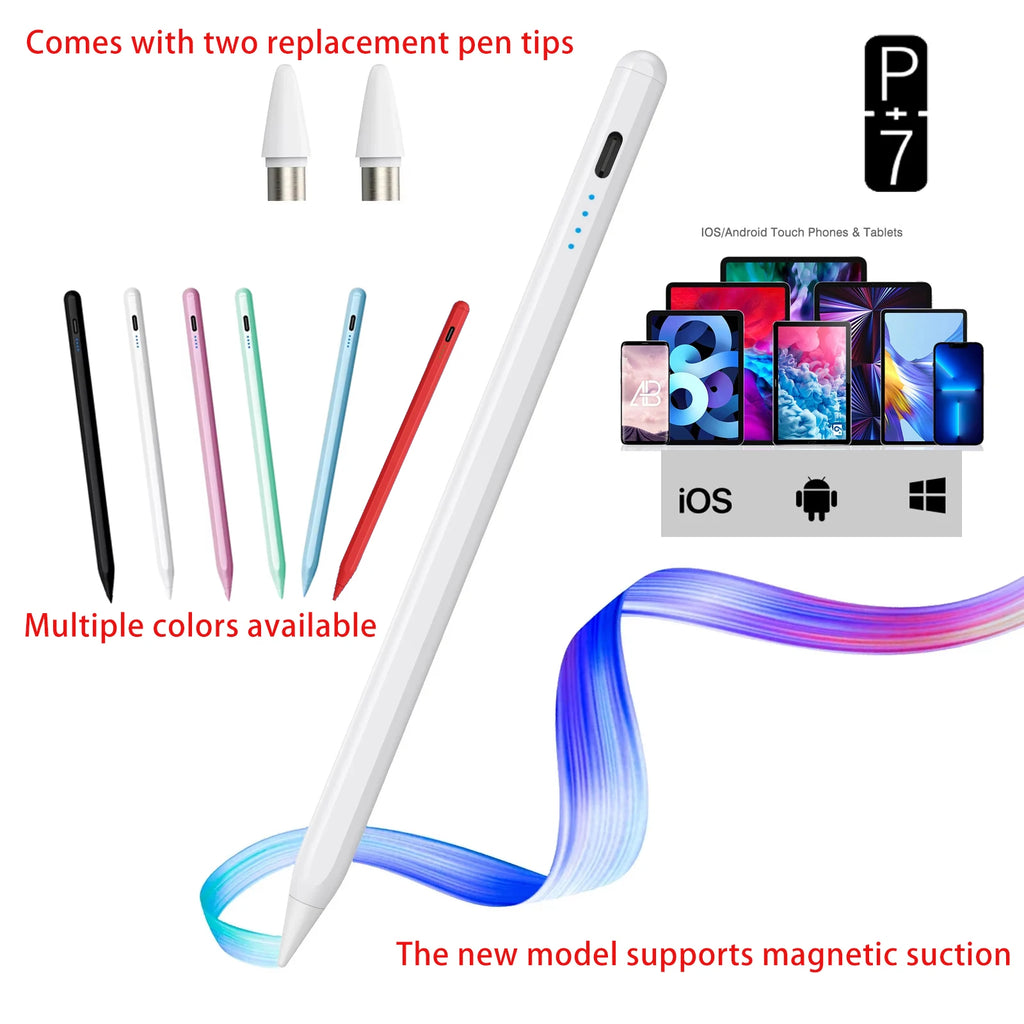 P+7 Universal Active Stylus Pen for iPad, Android & iOS Active Stylus Pen Axl