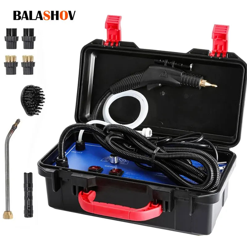 BALASHOV 3100W High-Pressure Steam Cleaner – Kitchen, Car & Home Steam Cleaner Axl