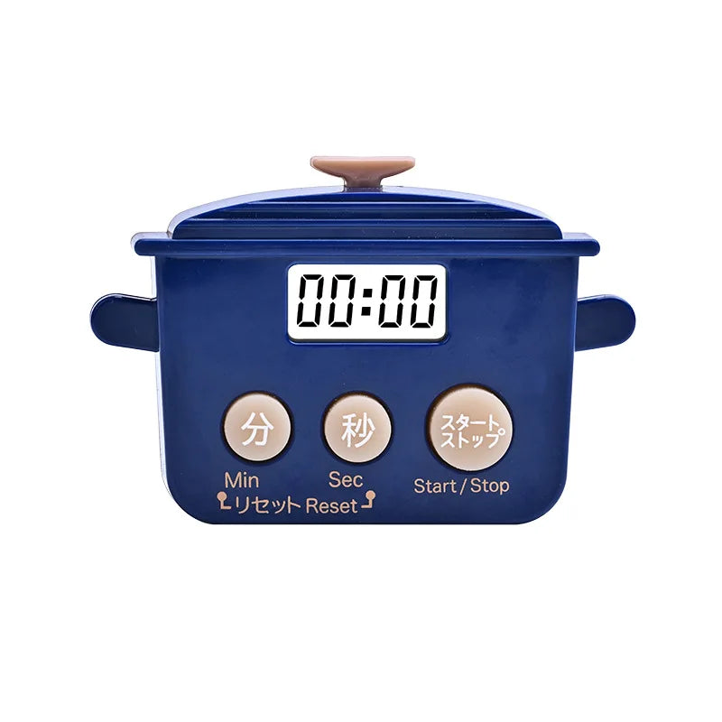 Cartoon Pot Kitchen Timer – Countdown & Count-Up Study Timer Kitchen Timer Axl