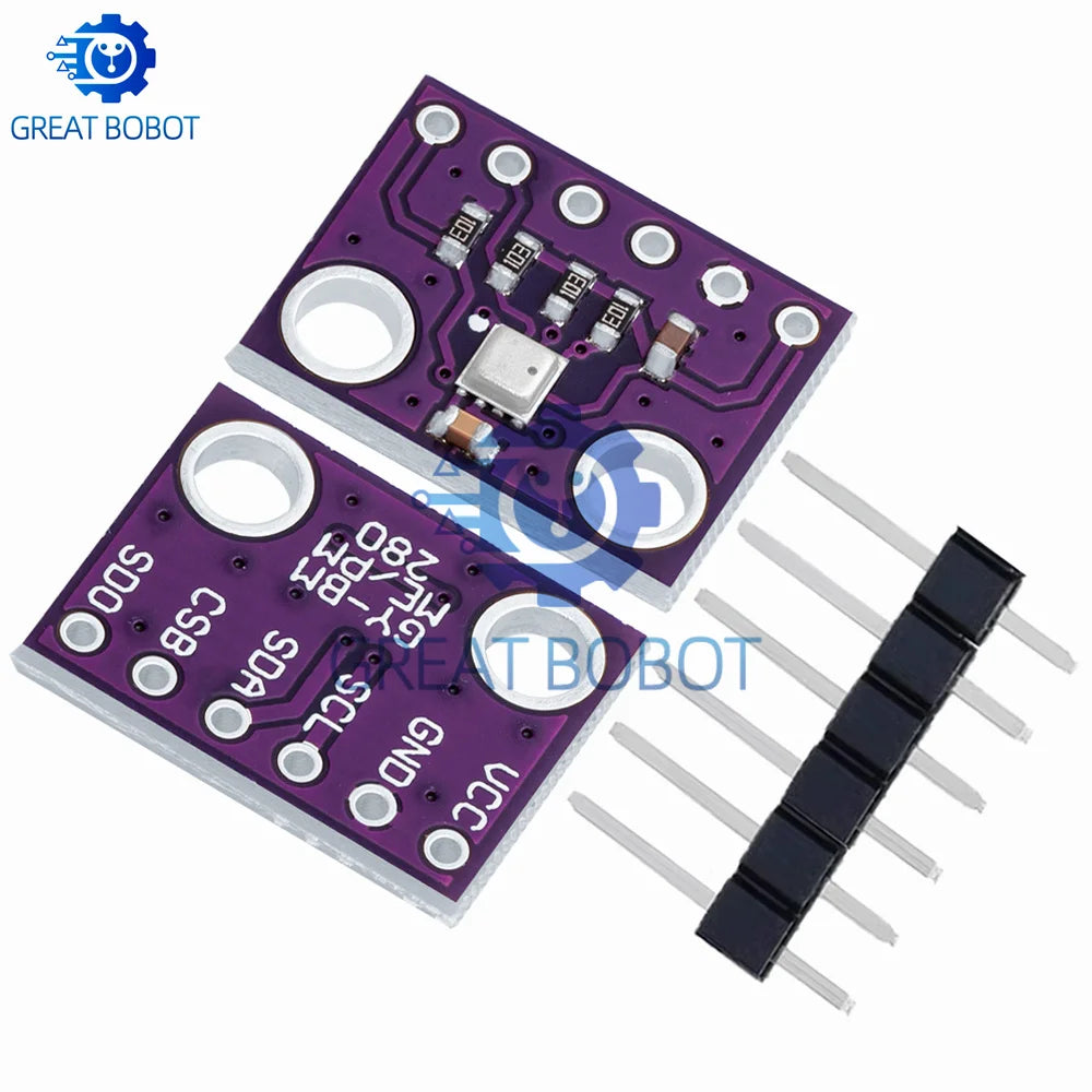 GY-BME280 Barometric Pressure & Altitude Sensor Module 3.3V/5V Sensor Module Axl