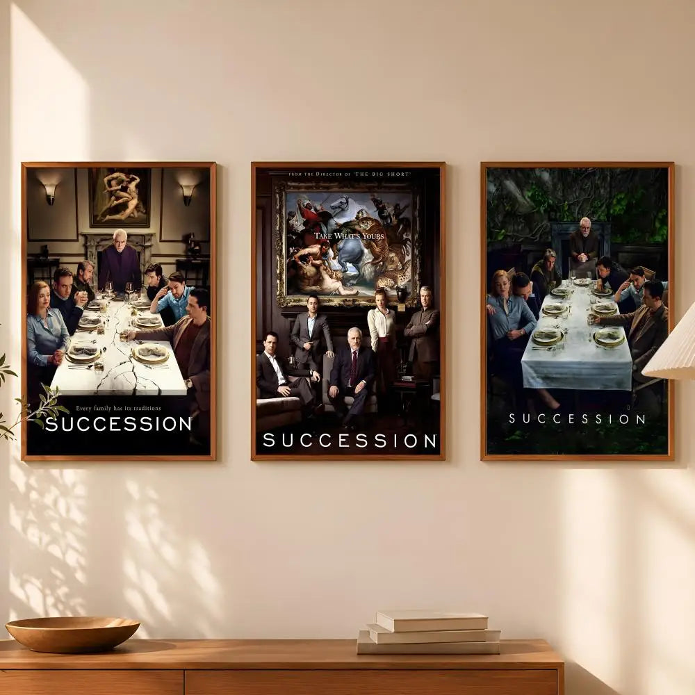 Succession TV Show Self-Stick Wall Art Poster – HD Waterproof Wall Art Poster Axl