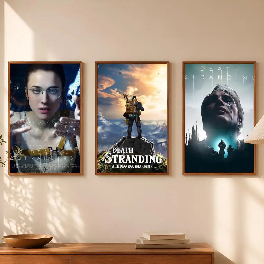 Death Stranding PVC Wall Poster – Self-Stick HD Game Decor Gaming Wall Poster Axl