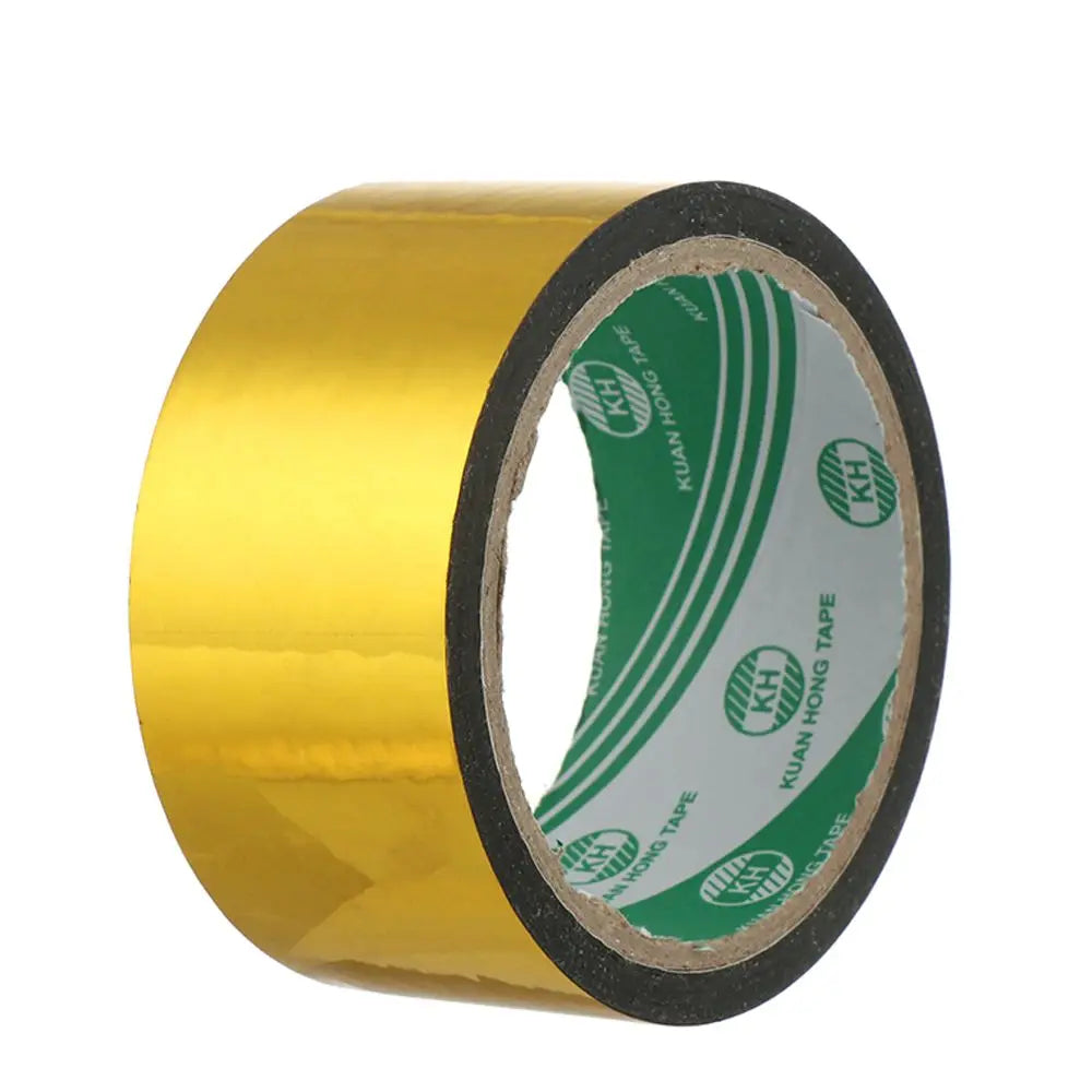 Laser Gold Decorative Paper Tape – DIY Craft Washi Tape Decorative Craft Tape Axl 4.5cmx50m