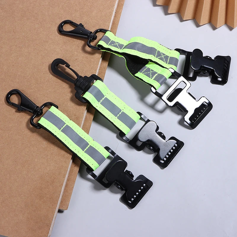 Firefighter Glove Strap Clips – Universal Belt Hook Keeper Glove Clip Strap Axl