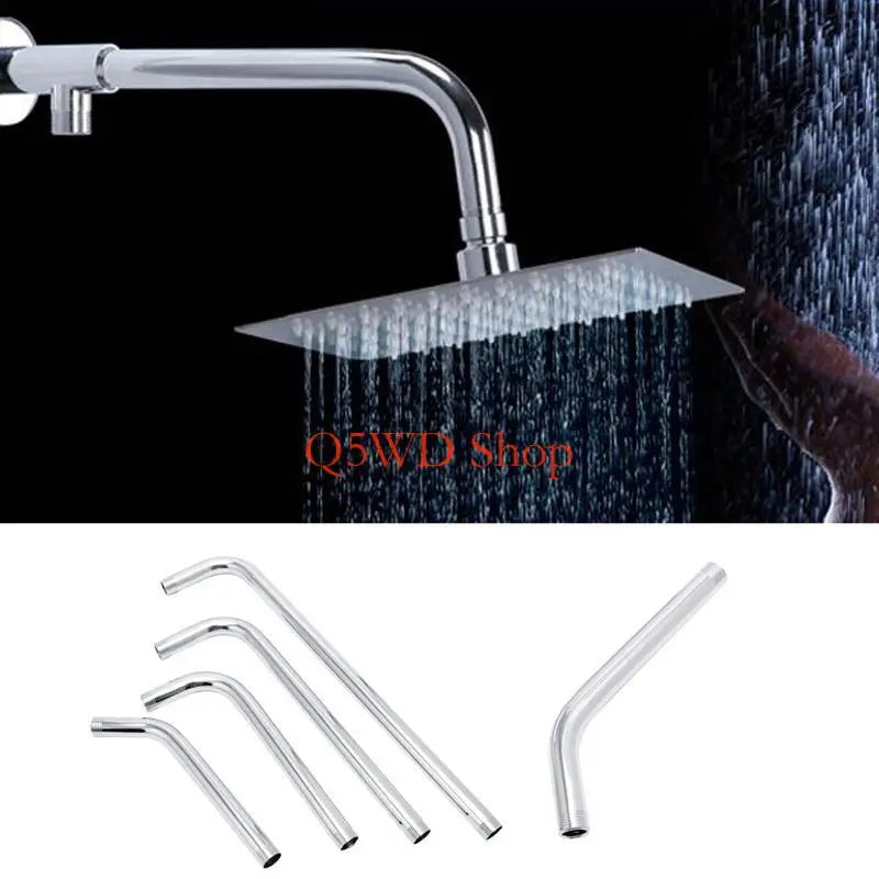 G1/2 Stainless Steel Wall Mounted Rainfall Shower Arm Bracket Shower Arm Bracket Axl