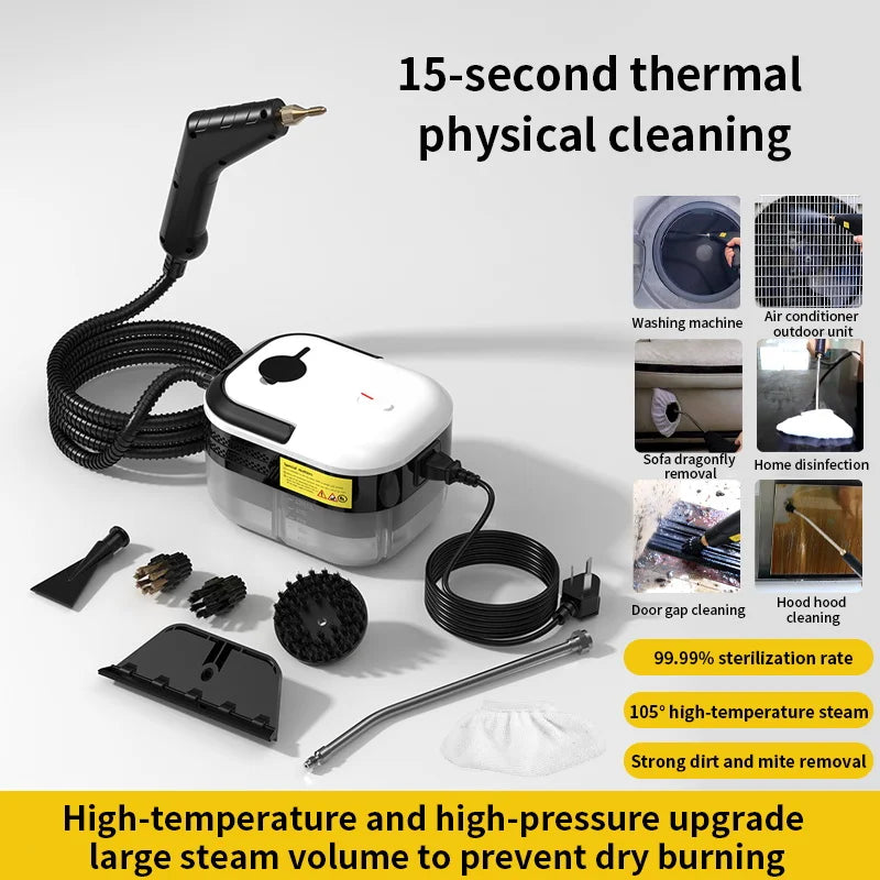 BALASHOV Handheld Steam Cleaner – Kitchen, Car & Home Handheld Steam Cleaner Axl