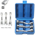 1/2" Drive Fuel Injector Socket Set – 14mm 17mm 19mm Wrench Fuel Injector Socket Set Axl Blue Box China Mainland