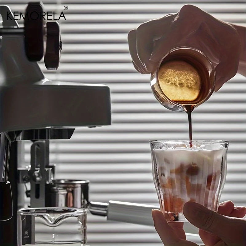 KEMORELA 60ml Espresso Shot Glasses – Clear Scale Measuring Cups Espresso Shot Glasses Axl