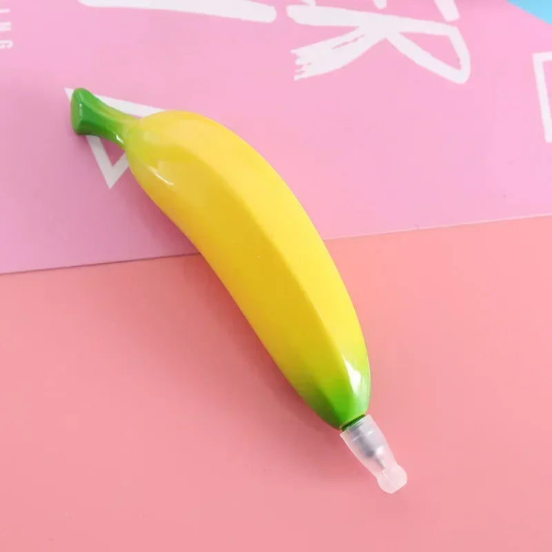 3D Food-Shaped Novelty Ballpoint Pens – Fruit, Bread & Veggie Novelty Ballpoint Pen Axl Banana