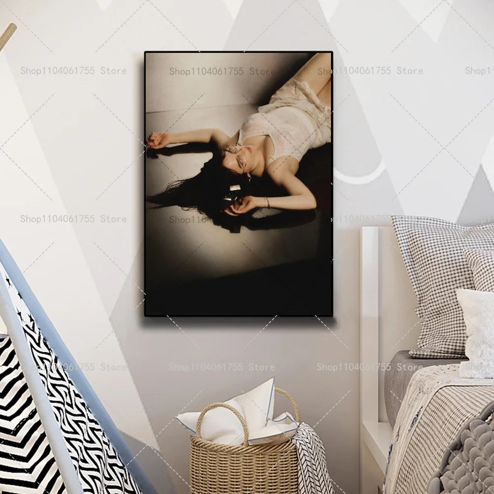 Music Singer Art Poster – Self-Adhesive Waterproof Wall Sticker Wall Art Poster Axl