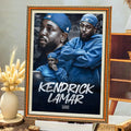 Kendrick Lamar HD Poster – Self-Adhesive Waterproof Wall Art Wall Art Poster Axl White9 50X70cmNoframe